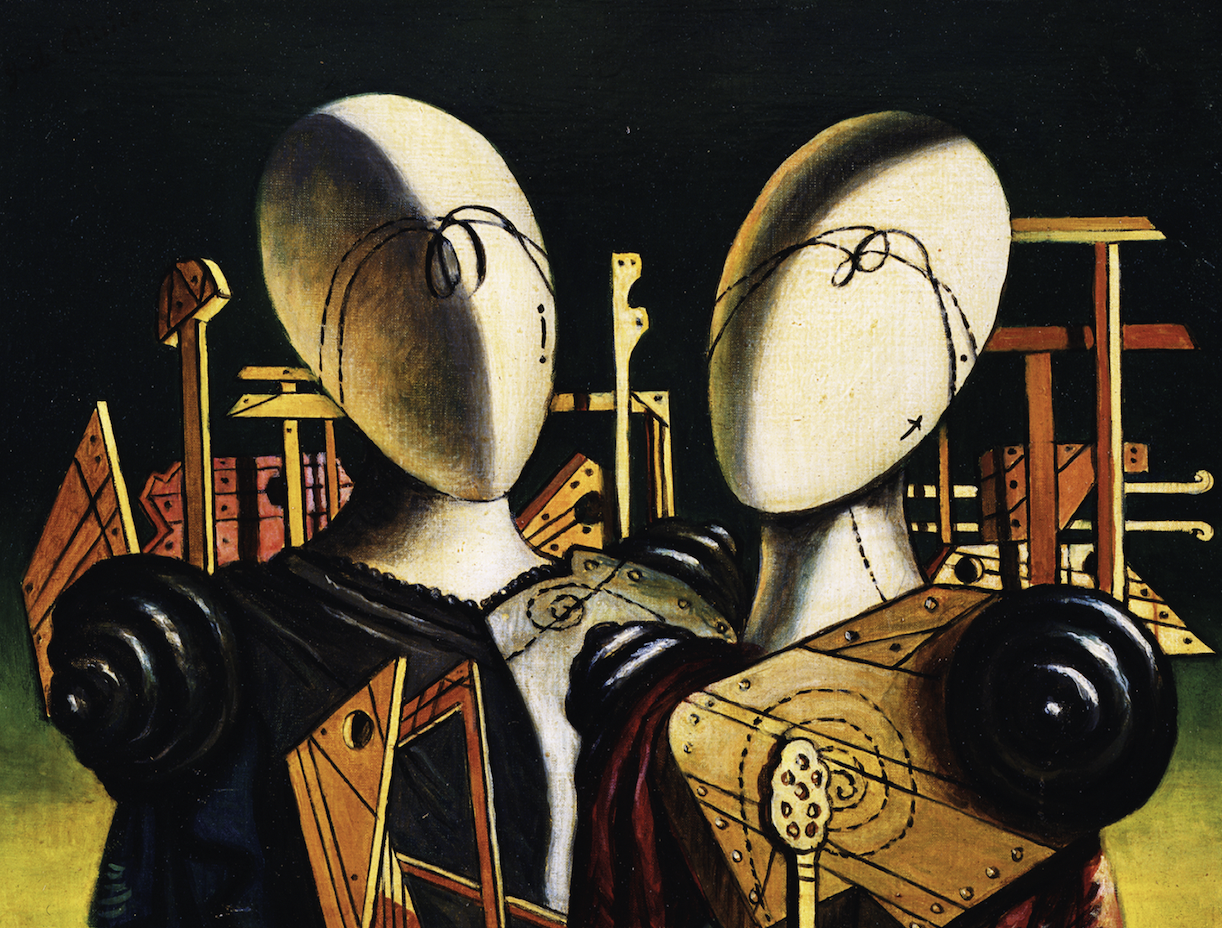 Immagine opera Giorgio de chirico in mostra a palazzo pallavcini a bologna