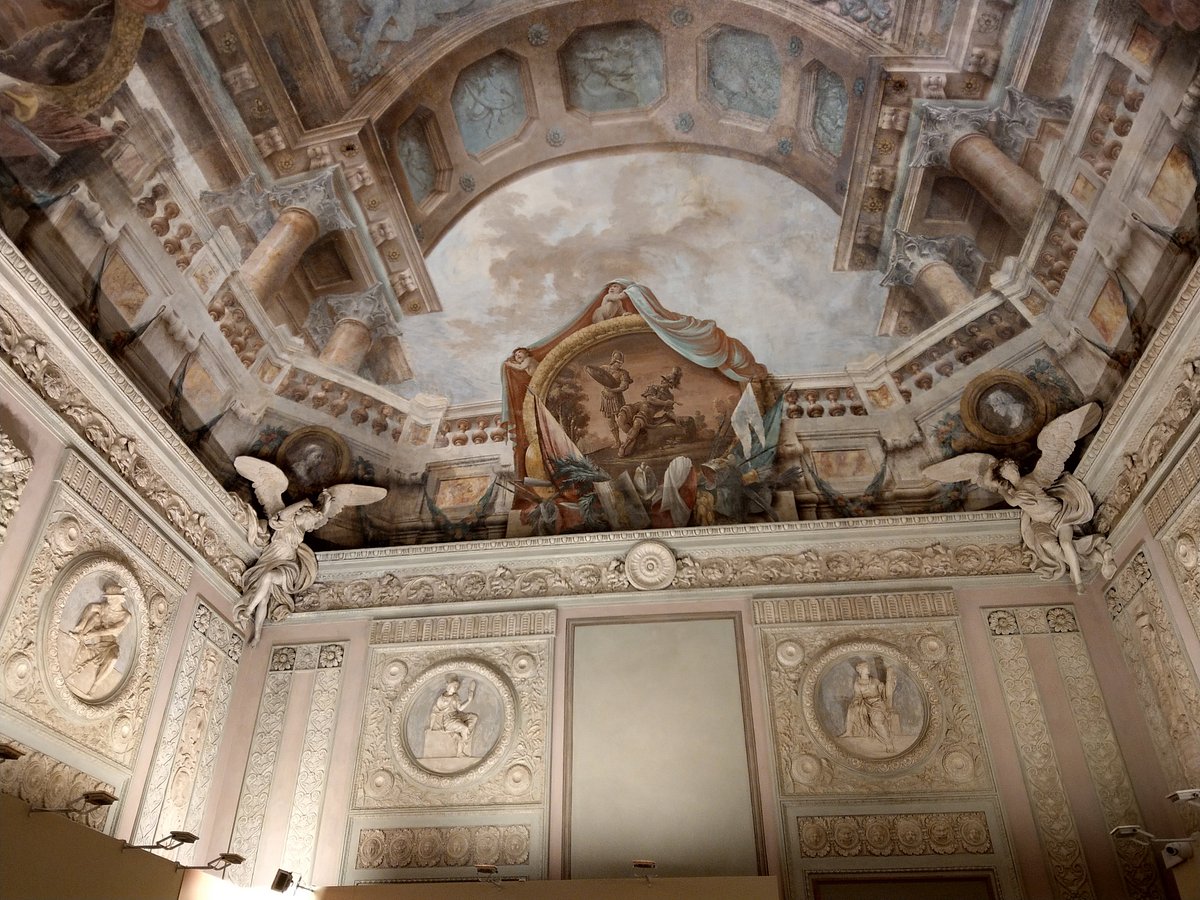 Foto degli interni di Palazzo Pallavicini