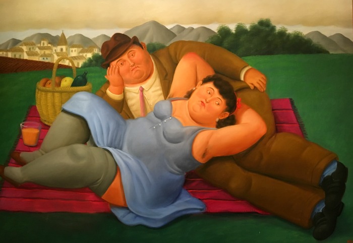 Immagine opera Botero in mostra a palazzo pallavicini a bologna